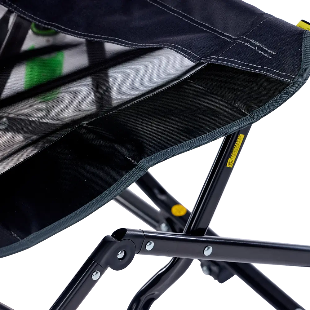 Heavy-Duty Freestyle Adjustable Rocker - Choice 573 - RoadTrip Rocker Smooth Motion Camp Chair Detail