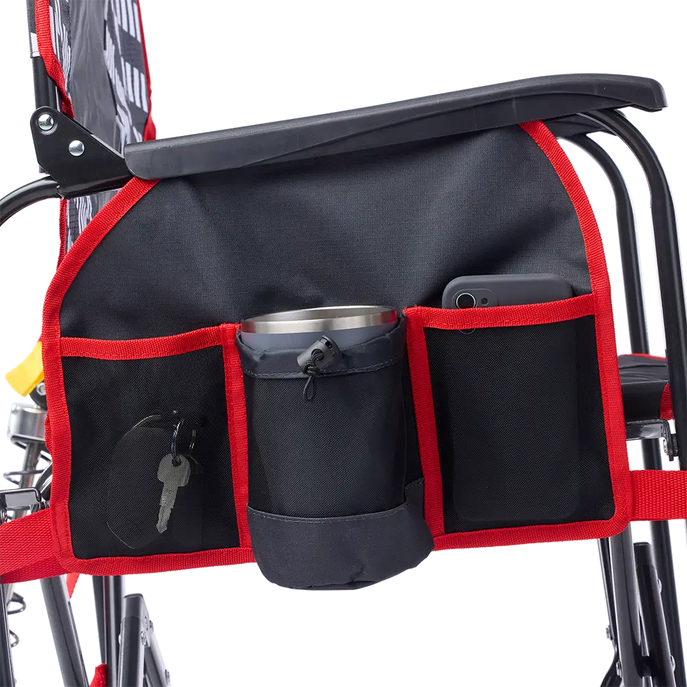 Heavy-Duty Freestyle Adjustable Rocker - Choice 573 - RoadTrip Rocker Smooth Motion Camp Chair Detail