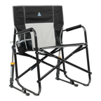 Heavy-Duty Freestyle Freestyle Rocker XL - Choice 552 - Patented Spring-Action Rocking Chair for Camping - Black