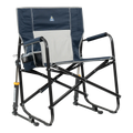 Heavy-Duty Freestyle Freestyle Rocker XL - Choice 552 - Patented Spring-Action Rocking Chair for Camping - Indigo