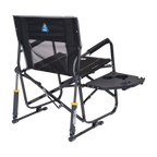 Luxury Camp Freestyle Rocker XL with Side Table - Choice 836 - Heavy-Duty Kickback Rocker with Beverage Holder Detail