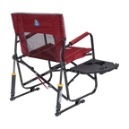 Luxury Camp Freestyle Rocker XL with Side Table - Choice 836 - Heavy-Duty Kickback Rocker with Beverage Holder Detail