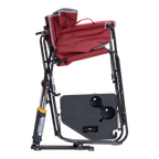 Luxury Camp Freestyle Rocker XL with Side Table - Choice 836 - Heavy-Duty Kickback Rocker with Beverage Holder Detail