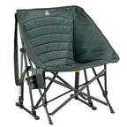 Patented Spring-Action Puff Rocker - Choice 731 - Freestyle Rocker Portable Outdoor Folding Chair - Hunter