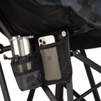 Patented Spring-Action Puff Rocker - Choice 731 - Freestyle Rocker Portable Outdoor Folding Chair Detail