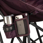 Patented Spring-Action Puff Rocker - Choice 731 - Freestyle Rocker Portable Outdoor Folding Chair Detail