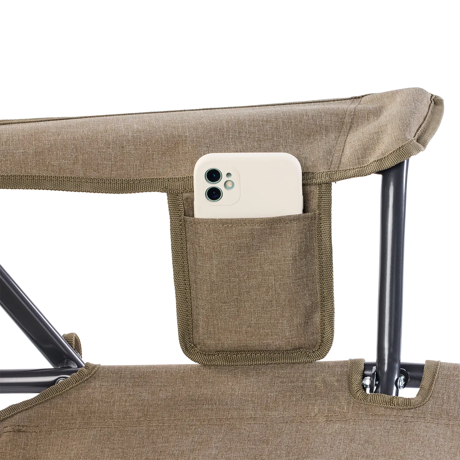 Patented Spring-Action Comfort Pro Rocker XL - Choice 107 - Freestyle Rocker Portable Outdoor Folding Chair Detail