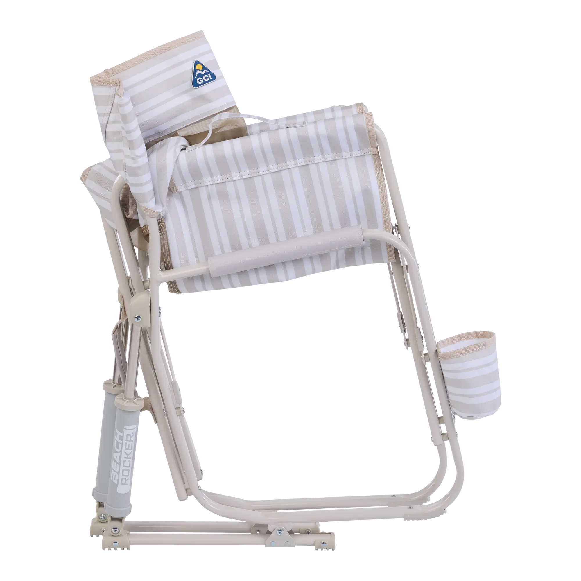 Luxury Camp Beach Rocker - Choice 712 - Patented Spring-Action Rocking Chair for Camping Detail
