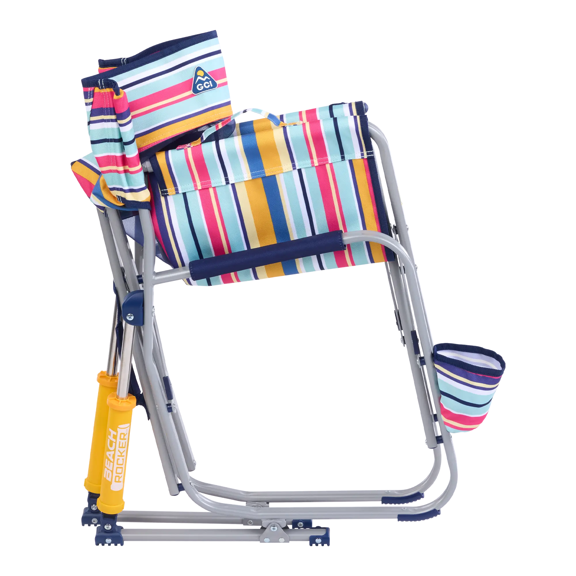 Luxury Camp Beach Rocker - Choice 712 - Patented Spring-Action Rocking Chair for Camping Detail