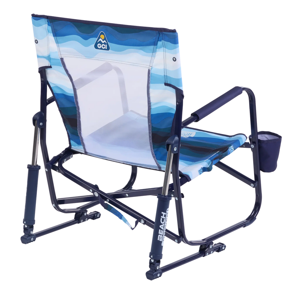 Luxury Camp Beach Rocker - Choice 712 - Patented Spring-Action Rocking Chair for Camping Detail