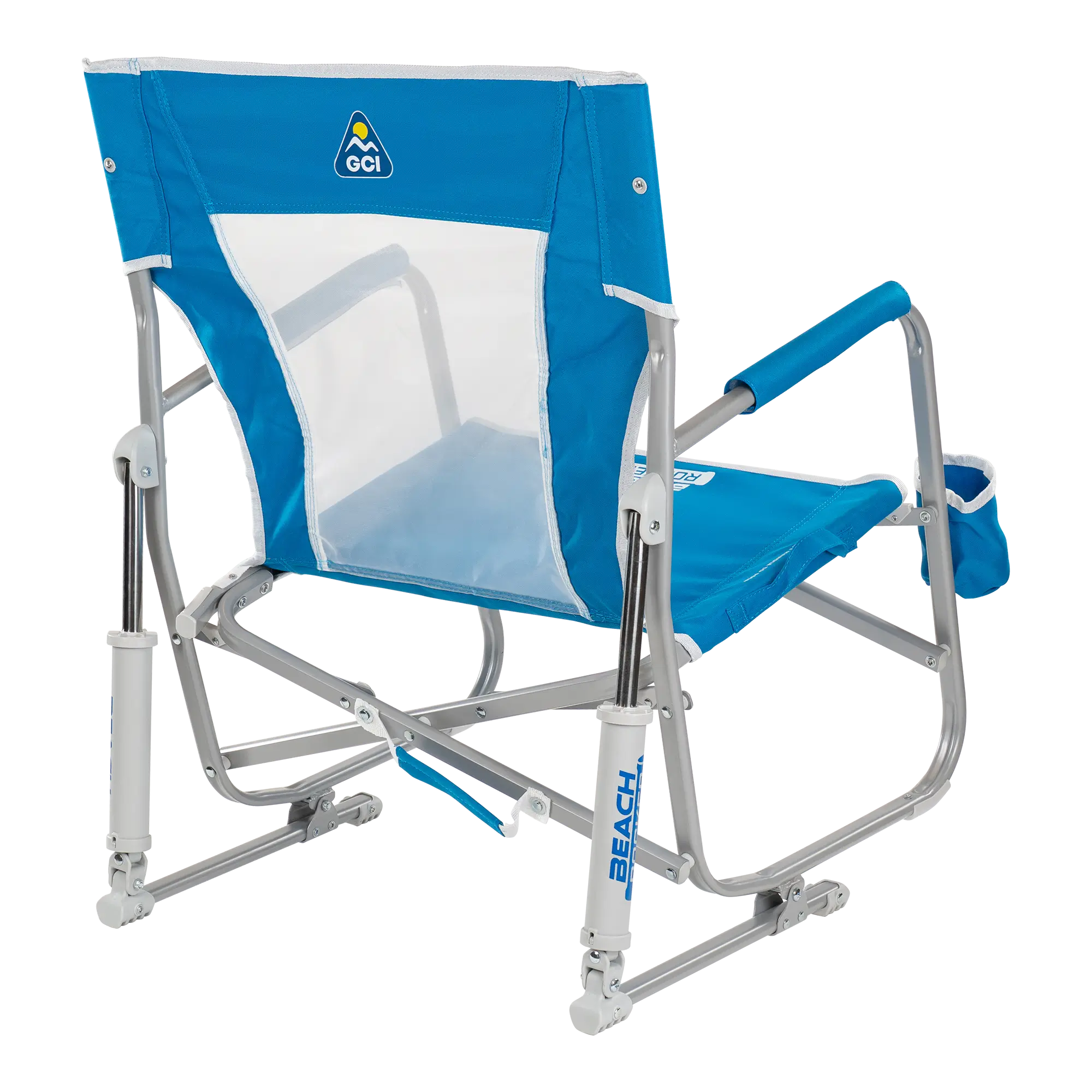 Luxury Camp Beach Rocker - Choice 712 - Patented Spring-Action Rocking Chair for Camping Detail