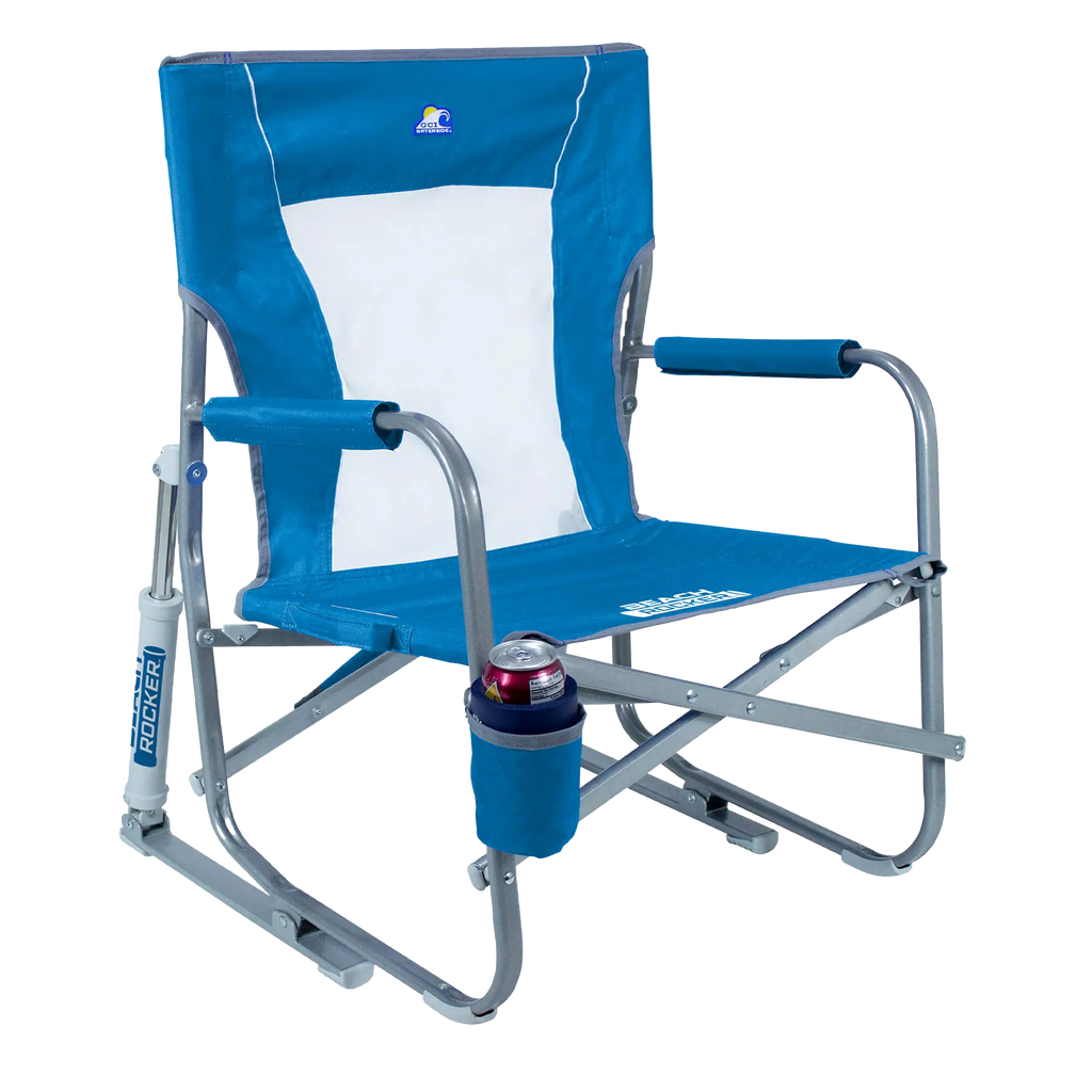 Patented Spring-Action Beach Rocker Bundle - Choice 773 - Patented Spring-Action Rocking Chair for Camping Detail