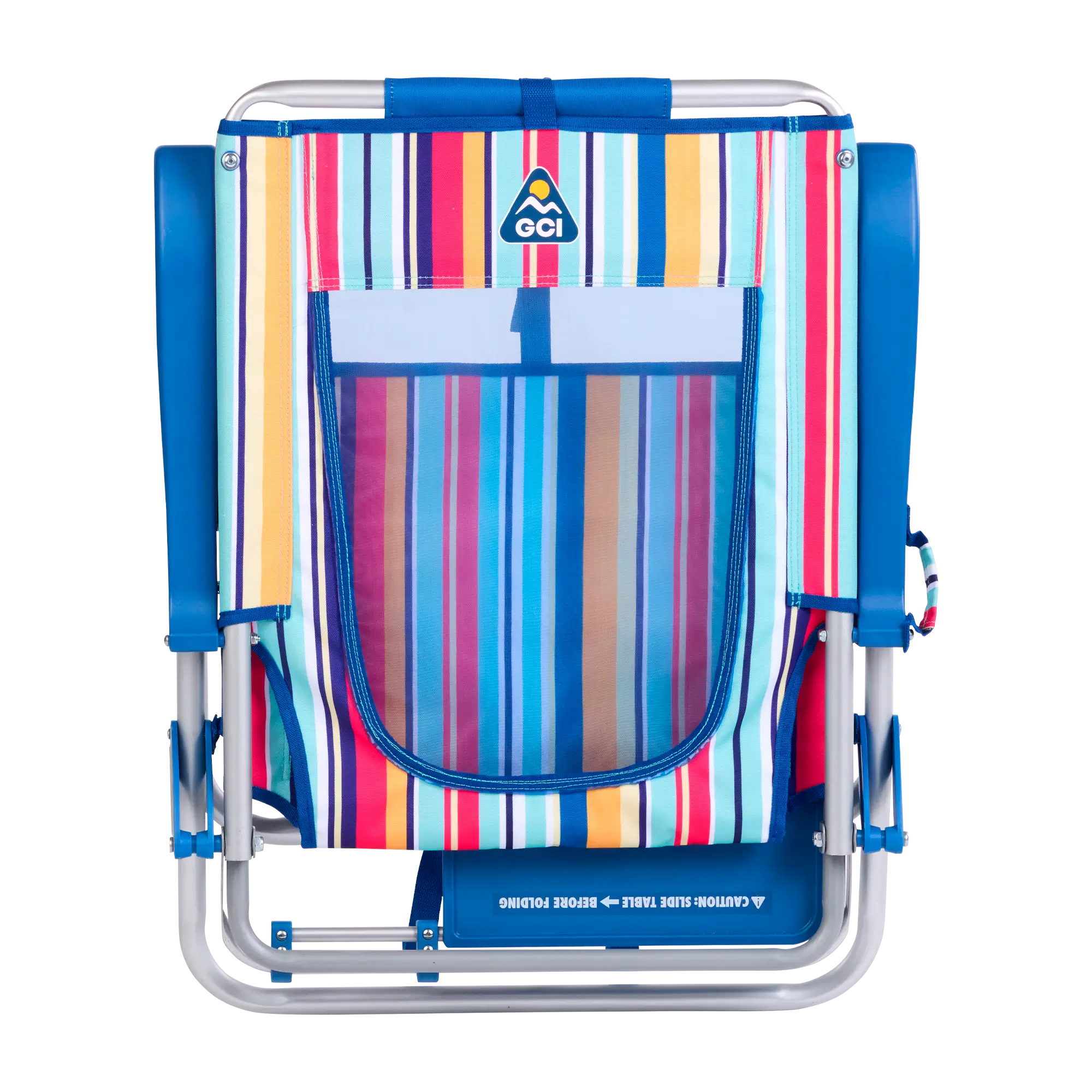 Low-Profile Big Surf with Slide Table - Choice 334 - Rust-Resistant Aluminum Sand-Friendly Lounge Chair Detail