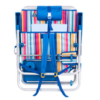 Low-Profile Big Surf with Slide Table - Choice 334 - Rust-Resistant Aluminum Sand-Friendly Lounge Chair Detail