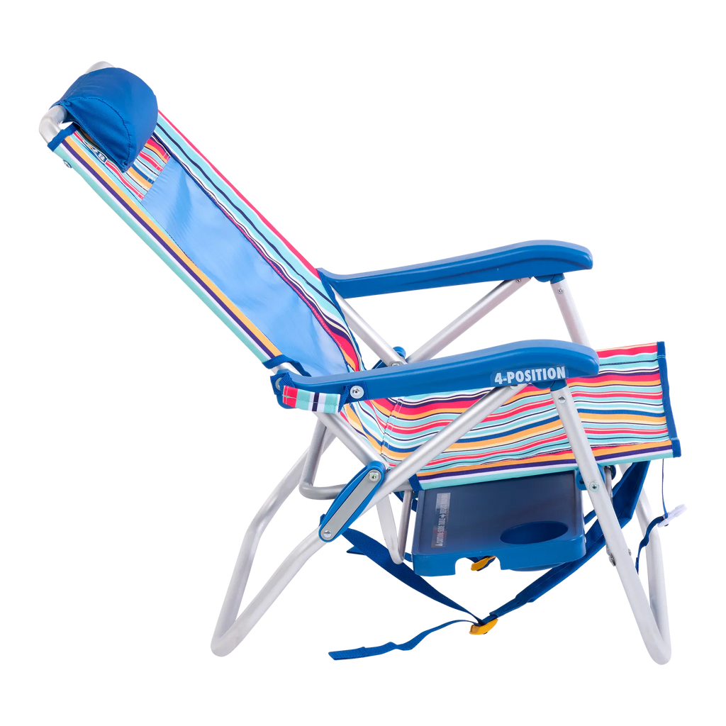 Low-Profile Big Surf with Slide Table - Choice 334 - Rust-Resistant Aluminum Sand-Friendly Lounge Chair Detail