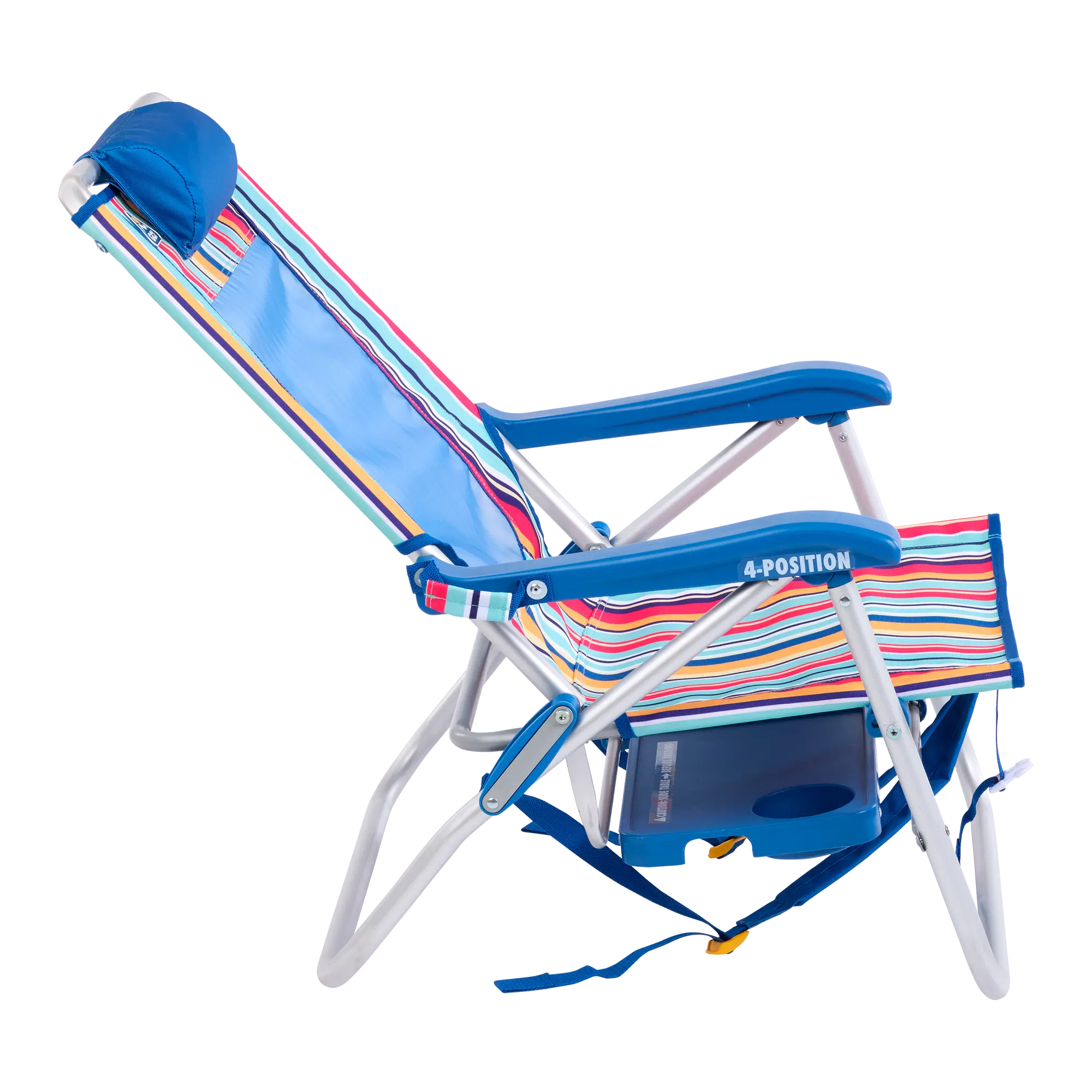 Low-Profile Big Surf with Slide Table - Choice 334 - Rust-Resistant Aluminum Sand-Friendly Lounge Chair Detail