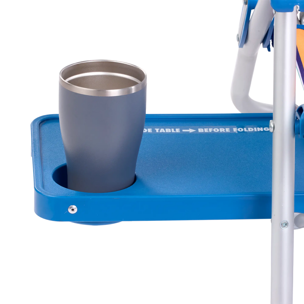 Low-Profile Big Surf with Slide Table - Choice 334 - Rust-Resistant Aluminum Sand-Friendly Lounge Chair Detail