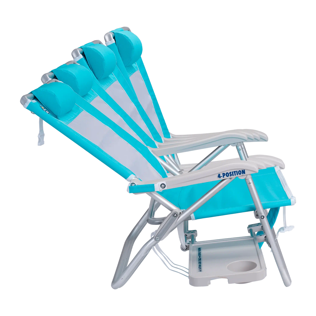 Low-Profile Big Surf with Slide Table - Choice 334 - Rust-Resistant Aluminum Sand-Friendly Lounge Chair Detail