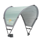 Heavy Duty SunShade Accessory - Choice 361 - Portable Beach Canopy with Adjustable Shade Angle - Pastel Green