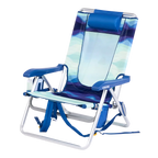 Low-Profile Backpack Beach Chair - Choice 709 - Portable Heavy-Duty Low Boy Chair for Ocean Side Detail