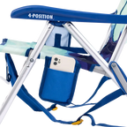 Low-Profile Backpack Beach Chair - Choice 709 - Portable Heavy-Duty Low Boy Chair for Ocean Side Detail