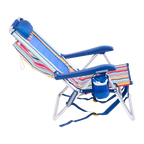 Low-Profile Backpack Beach Chair - Choice 709 - Portable Heavy-Duty Low Boy Chair for Ocean Side Detail