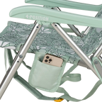 Low-Profile Backpack Beach Chair - Choice 709 - Portable Heavy-Duty Low Boy Chair for Ocean Side Detail