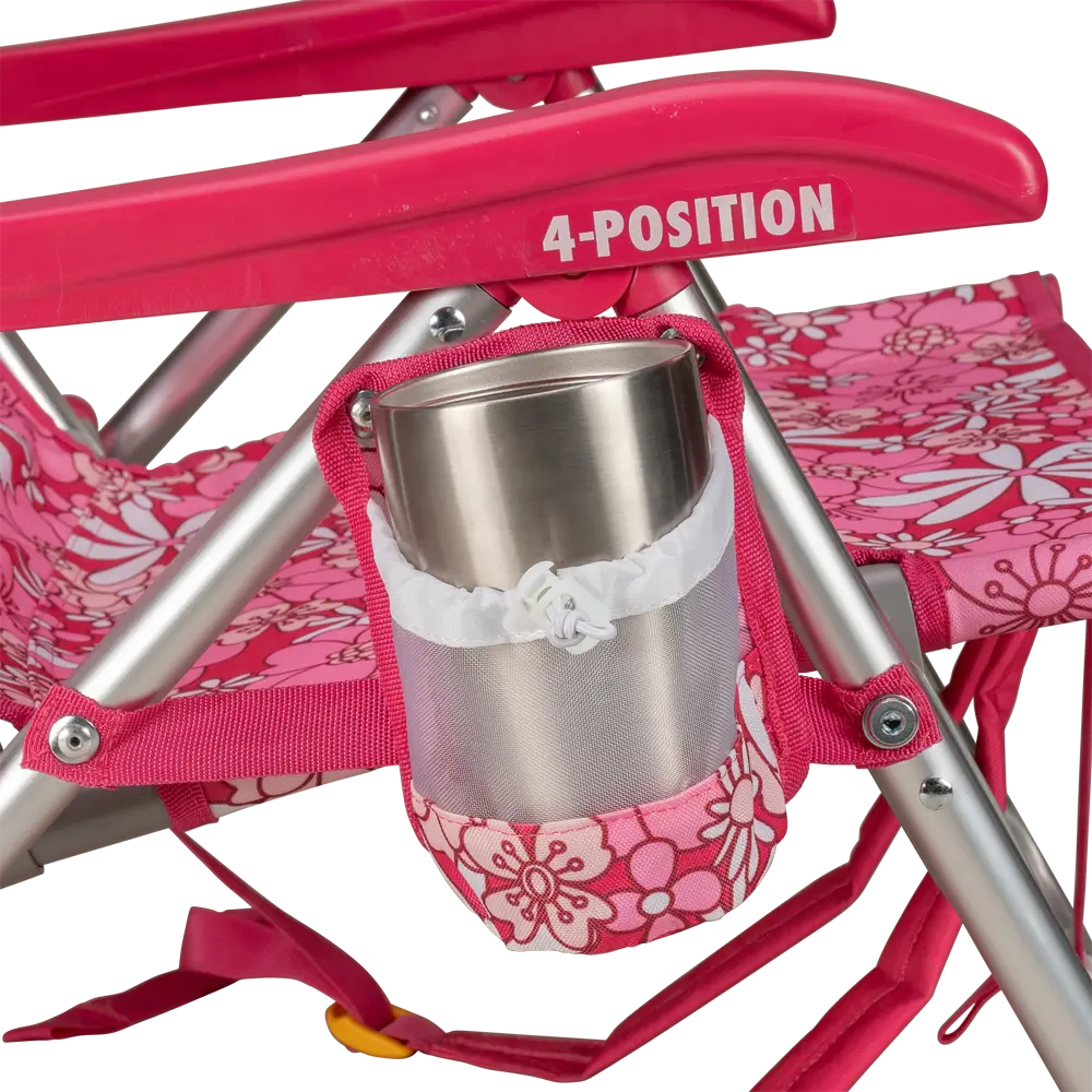 Low-Profile Backpack Beach Chair - Choice 709 - Portable Heavy-Duty Low Boy Chair for Ocean Side Detail