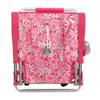 Low-Profile Backpack Beach Chair - Choice 709 - Portable Heavy-Duty Low Boy Chair for Ocean Side Detail