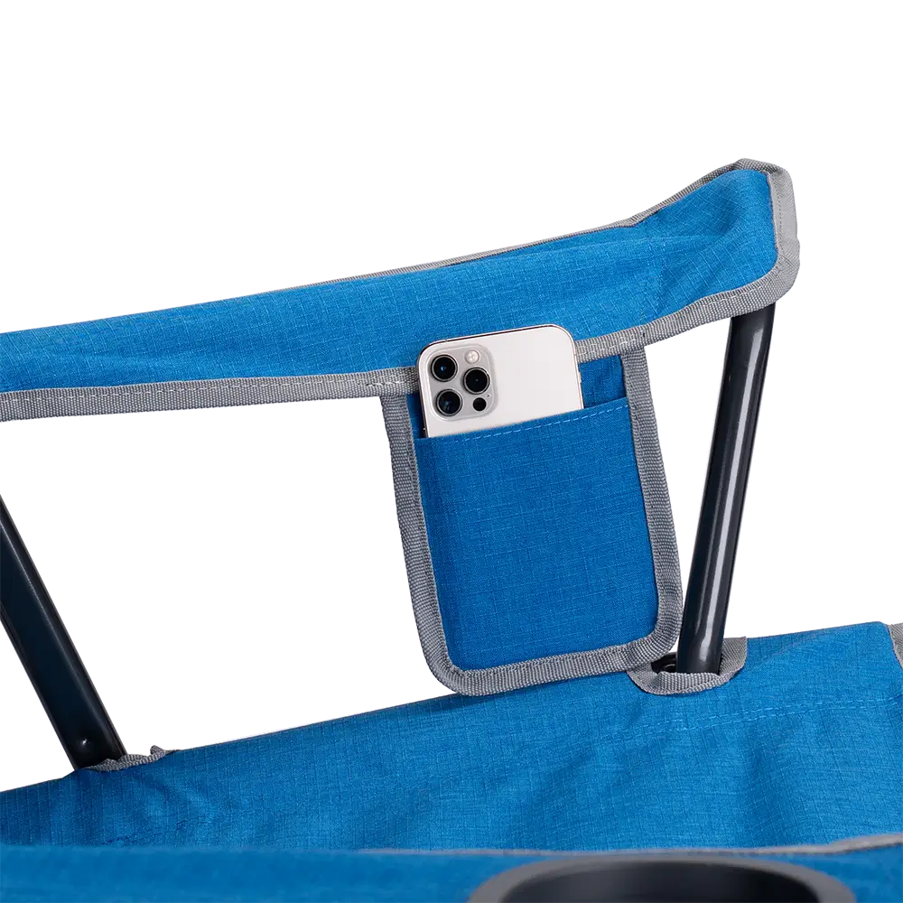 Micro-Folding Comfort Quad Chair - Choice 989 - Pico Compact Folding Camp Chair with Carry Bag Detail