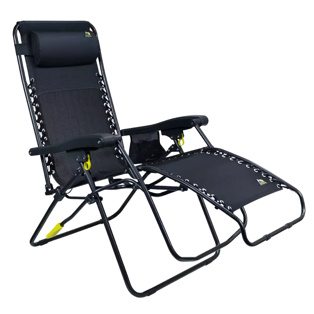 Backpack Travel Freeform Zero Gravity Lounger Bundle - Choice 507 - Multi-Position Outdoor Beach Chair with Pillow Detail
