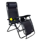 Backpack Travel Freeform Zero Gravity Lounger Bundle - Choice 507 - Multi-Position Outdoor Beach Chair with Pillow Detail