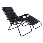 Backpack Travel Freeform Zero Gravity Lounger Bundle - Choice 507 - Multi-Position Outdoor Beach Chair with Pillow Detail