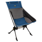Heavy-Duty Freestyle ComPack Rocker - Choice 980 - RoadTrip Rocker Smooth Motion Camp Chair - Heathered Royal