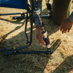 Heavy-Duty Freestyle Adjustable Rocker - Choice 573 - RoadTrip Rocker Smooth Motion Camp Chair Detail