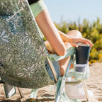 Low-Profile Backpack Beach Chair - Choice 709 - Portable Heavy-Duty Low Boy Chair for Ocean Side Detail