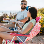 Low-Profile Backpack Beach Chair - Choice 709 - Portable Heavy-Duty Low Boy Chair for Ocean Side Detail