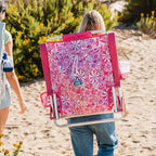 Low-Profile Backpack Beach Chair - Choice 709 - Portable Heavy-Duty Low Boy Chair for Ocean Side Detail