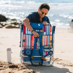 Low-Profile Big Surf with Slide Table - Choice 334 - Rust-Resistant Aluminum Sand-Friendly Lounge Chair Detail