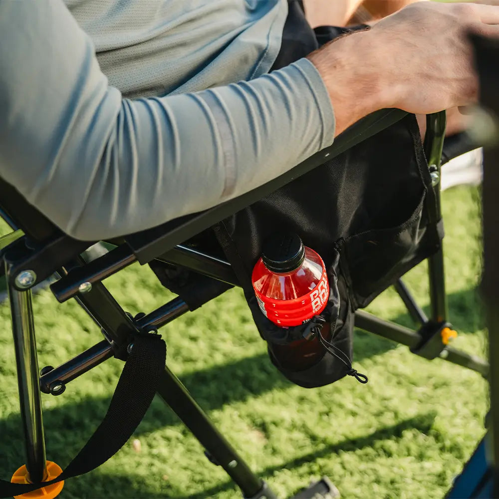 Heavy-Duty Freestyle BreezeRocker - Choice 504 - Freestyle Rocker Portable Outdoor Folding Chair Detail