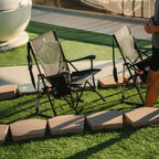 Heavy-Duty Freestyle BreezeRocker - Choice 504 - Freestyle Rocker Portable Outdoor Folding Chair Detail
