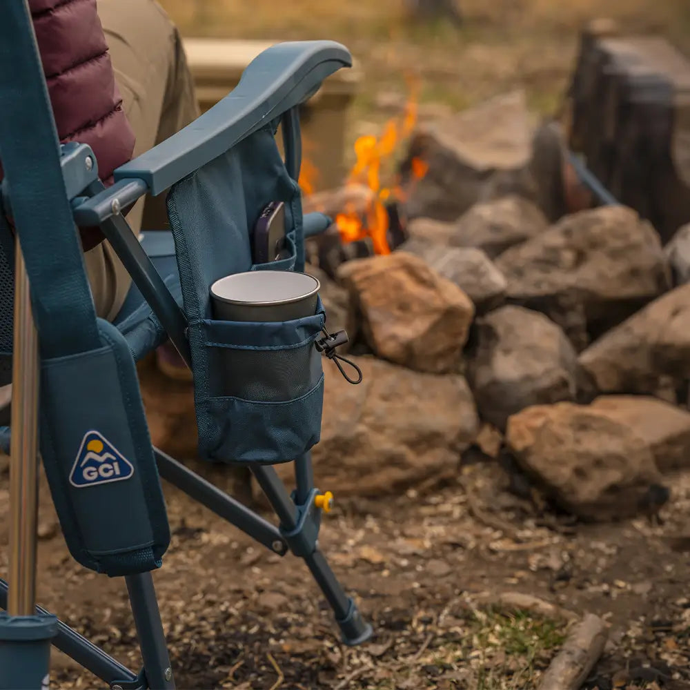 Heavy-Duty Freestyle BreezeRocker - Choice 504 - Freestyle Rocker Portable Outdoor Folding Chair Detail