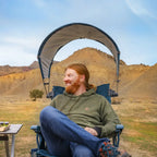 Heavy-Duty Freestyle BreezeRocker - Choice 504 - Freestyle Rocker Portable Outdoor Folding Chair Detail