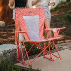 Smooth Motion Comfort Pro Rocker - Choice 375 - Freestyle Rocker Portable Outdoor Folding Chair Detail