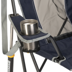 Smooth Motion Comfort Pro Rocker - Choice 375 - Freestyle Rocker Portable Outdoor Folding Chair Detail