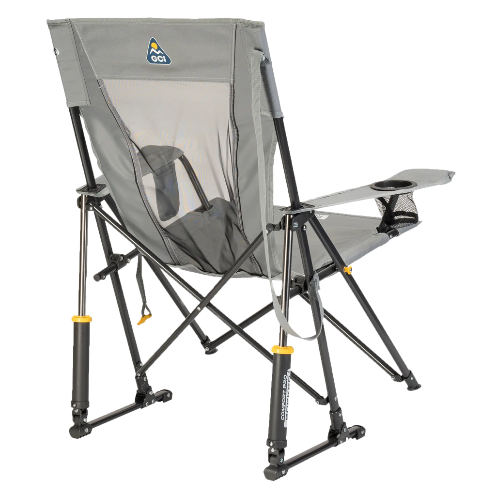 Smooth Motion Comfort Pro Rocker - Choice 375 - Freestyle Rocker Portable Outdoor Folding Chair Detail