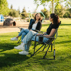 Smooth Motion Comfort Pro Rocker - Choice 375 - Freestyle Rocker Portable Outdoor Folding Chair Detail