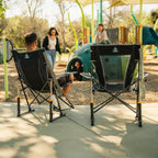 Smooth Motion Comfort Pro Rocker - Choice 375 - Freestyle Rocker Portable Outdoor Folding Chair Detail