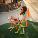 Smooth Motion Comfort Pro Rocker - Choice 375 - Freestyle Rocker Portable Outdoor Folding Chair Detail