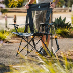 Patented Spring-Action Comfort Pro Rocker XL - Choice 107 - Freestyle Rocker Portable Outdoor Folding Chair Detail